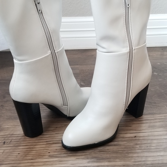 A New Day Lenna Stovepipe Boots 6 Wide - Picture 2 of 16